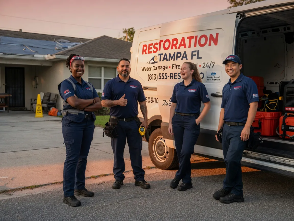 Water Damage Restoration company in Start, LA